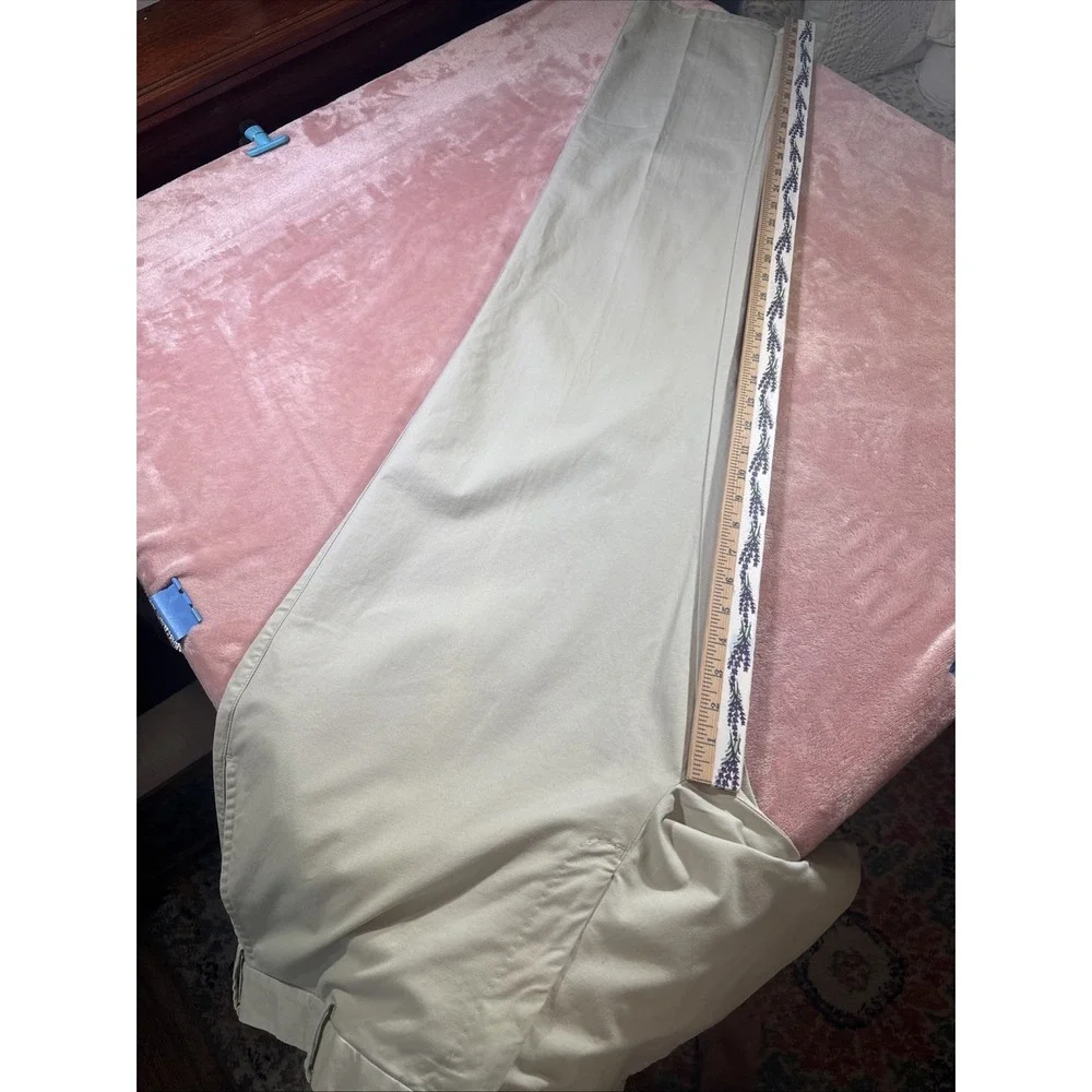 Peter Millar Soft Touch Twill Trousers NWT‎ Khaki Sz 42/36